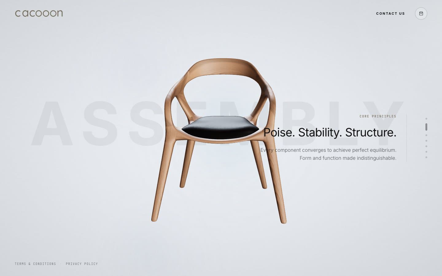 Cacooon — 3D Furniture Showcase screenshot 2