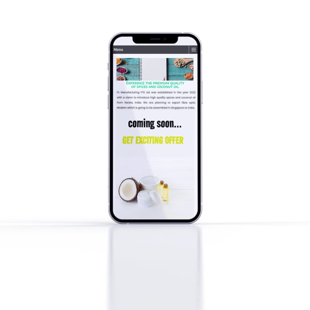 PL Manufacturing — Company Website screenshot 4