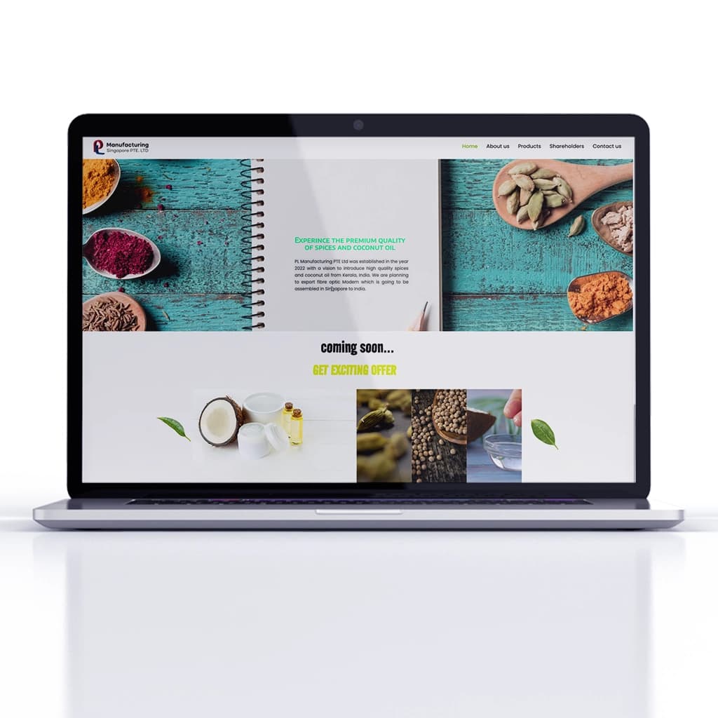 PL Manufacturing — Company Website screenshot 6
