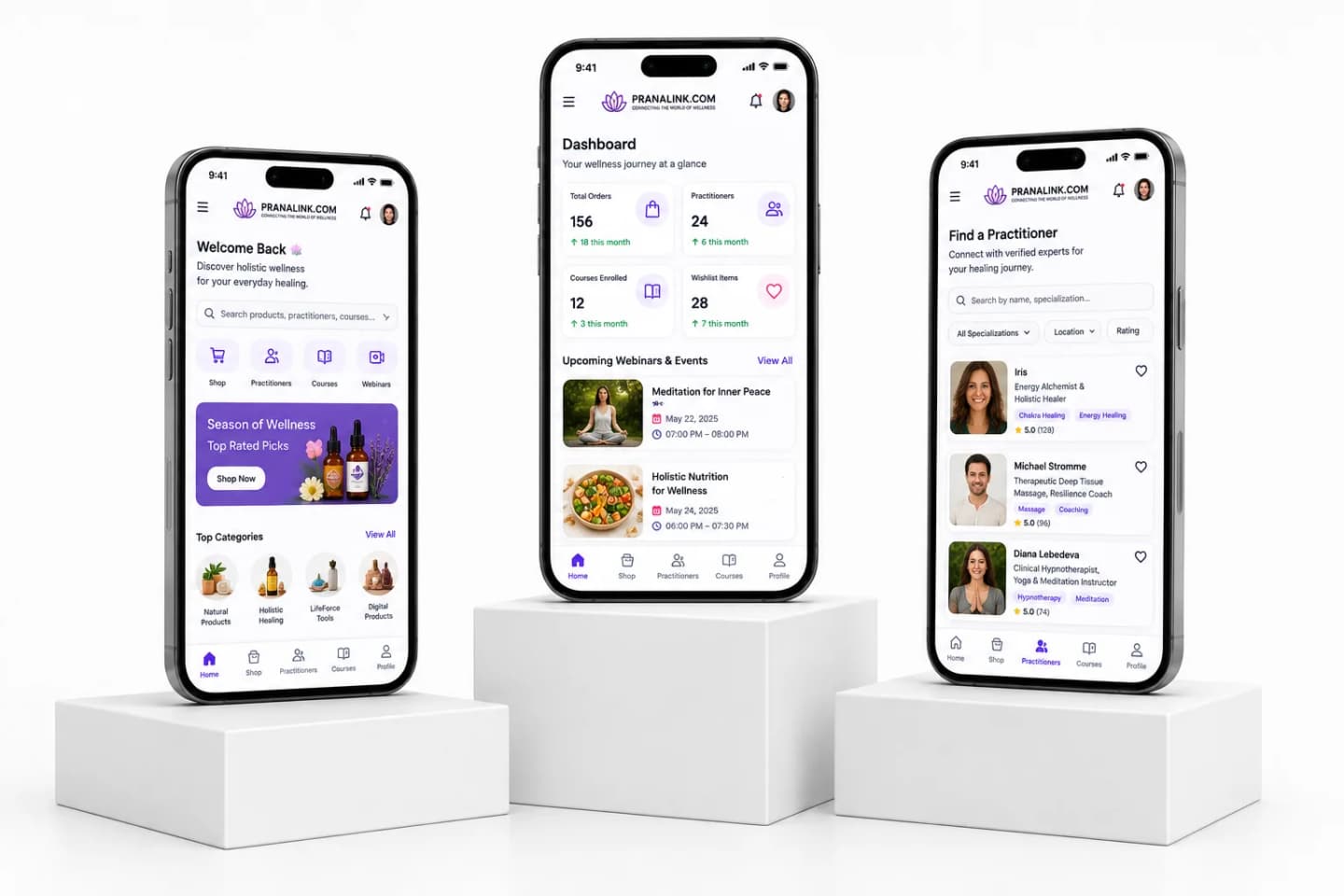 Pranalink — Wellness Marketplace