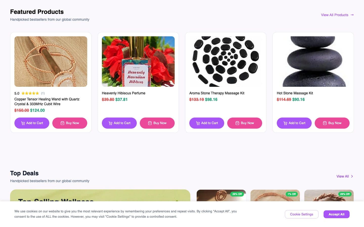 Pranalink — Wellness Marketplace screenshot 12