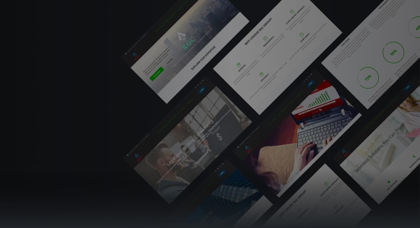 RGC — Corporate Website screenshot 3