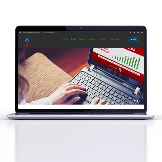 RGC — Corporate Website screenshot 4