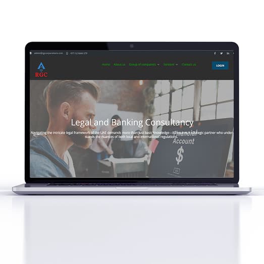 RGC — Corporate Website screenshot 5