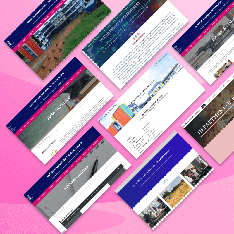 Santhom College — Institution Website