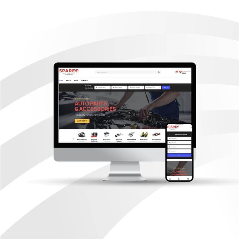Spareo — Car Spare Parts Store