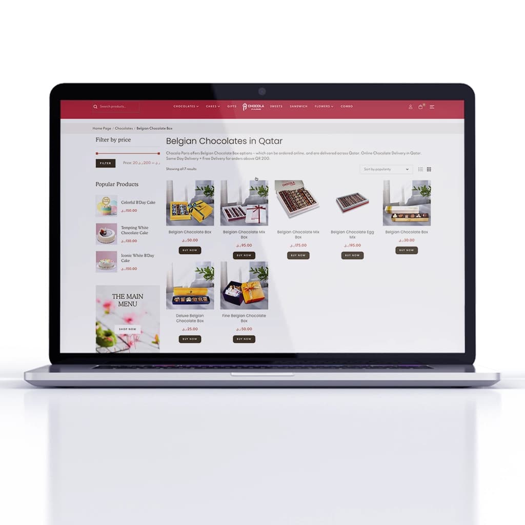 Chocola Paris — Chocolate Store screenshot 6