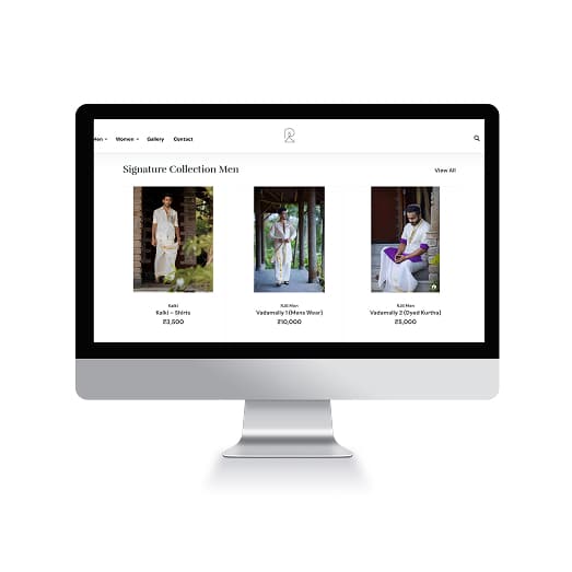 Revathy Jayanbabu — Boutique Store Redesign screenshot 5